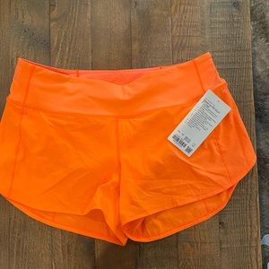 NWT Lululemon Speed Up MR Short